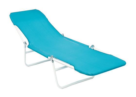 Canapé pliable portatif de Sun de camping de la CE, chaises étendues de canapé de Sun de jardin de Textilene