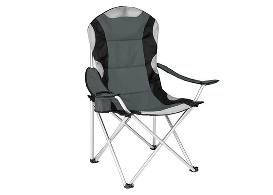 la chaise capitonnée extérieure du polyester 600D, a capitonné les chaises campantes se pliantes