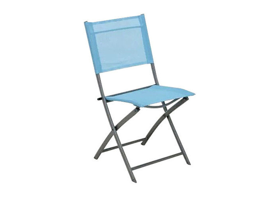 L'ODM d'OEM pliable campant en acier de chaise de pique-nique de pliage en métal de chaise de Textilene a soutenu