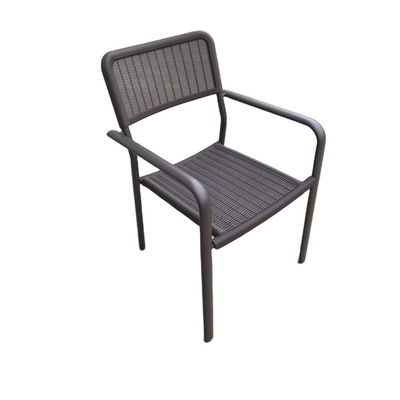 Meubles extérieurs de Seat 83.5cm de jardin en métal de chaise en plastique de pile