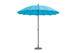 Parapluie de Sun extérieur en acier de fibre de verre multicolore pour le Tableau de jardin