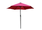 Pliage ouvert facile de grand logo privé de Straw Large Outdoor Patio Umbrella