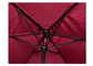 Pliage ouvert facile de grand logo privé de Straw Large Outdoor Patio Umbrella