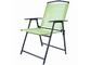 Les chaises de jardin pliables en acier de Textilene saupoudrent la couleur de revêtement