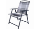 Installation facile adaptée aux besoins du client de chaise pliante de Textilene de patio de couleur et dévoilé