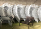 Jardin de tissage en métal empilant la chaise de rotin pour diner de plage de patio de Bistros
